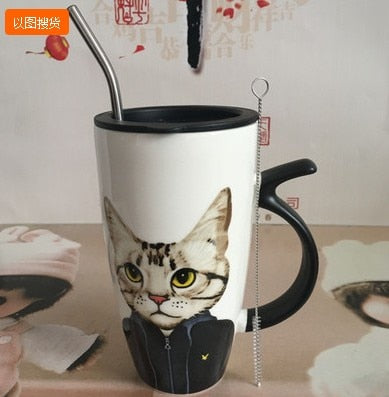 Creative Cat Mug - Coffesy