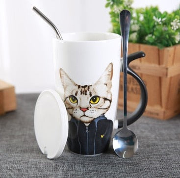 Creative Cat Mug - Coffesy