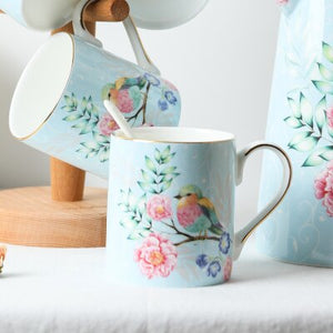 Marble-Looking Ceramic Mug - Coffesy