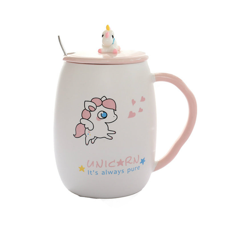 Cartoon Unicorn Coffee Mug - Coffesy