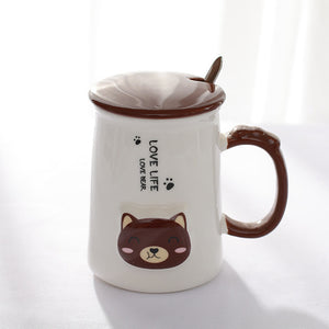 Cute Cartoon Bear Mug - Coffesy