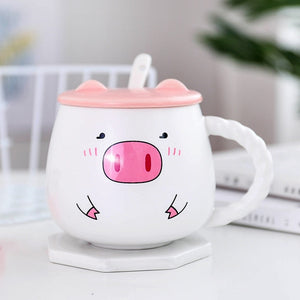 Cute Pig Mug - Coffesy