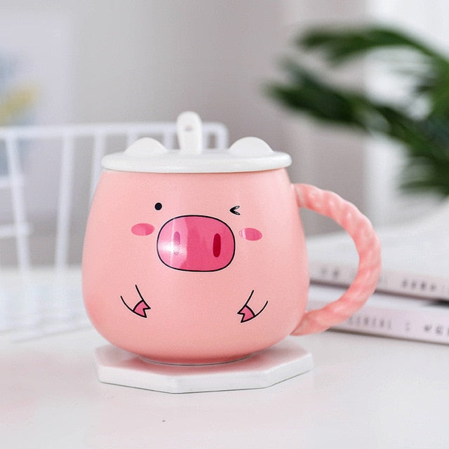 Cute Pig Mug - Coffesy