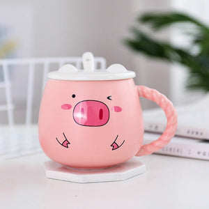 Cute Pig Mug - Coffesy